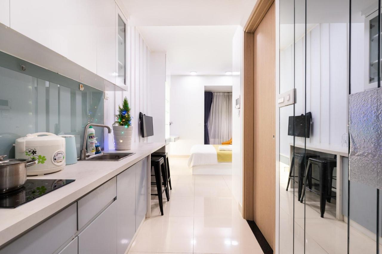 Jessie Saigon Apartment - Rivergate Residence โฮจิมินห์ซิตี้ ภายนอก รูปภาพ